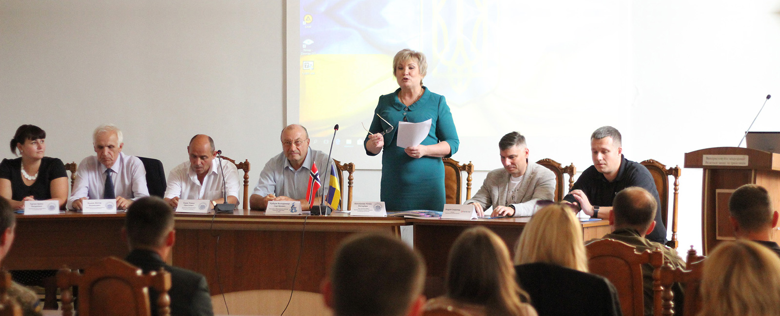 На зустрічі зі слухачами курсу за проектом «Україна – Норвегія»