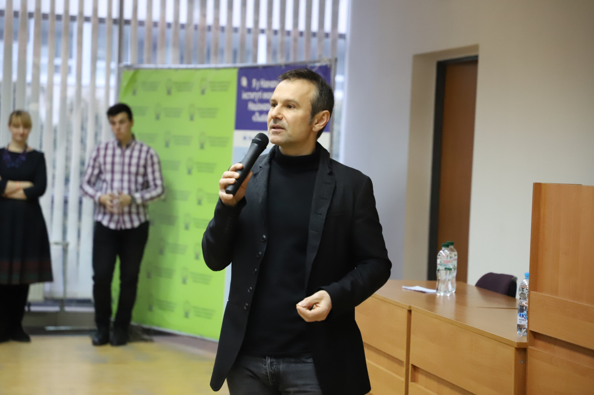 Славко Вакарчук зустрівся зі студентами Політехніки