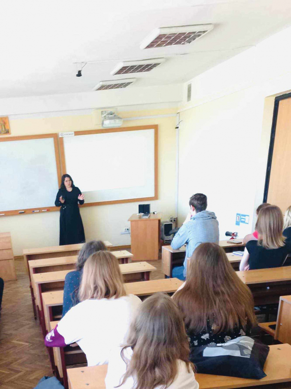 Захоплива подорож у світ цінностей: інтерактивне заняття Ольги Романенко для студентів кафедри СКІД
