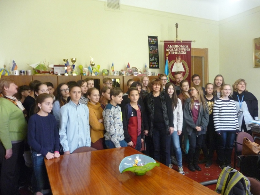 Гостями ЛАГ були учні та вчителі з польського міста Чарнкув