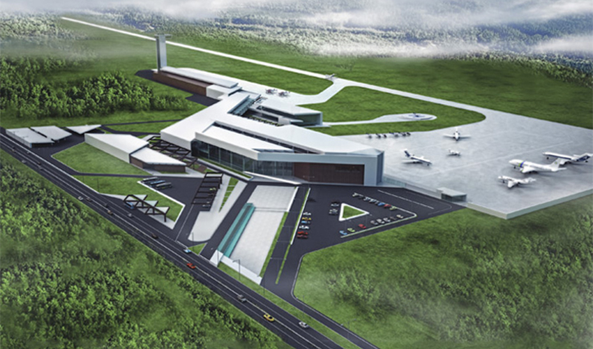 ескіз реконструкції аеропорту «Тернопіль»