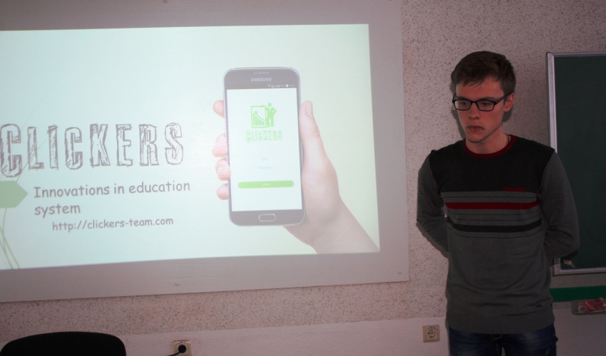 на конкурсі на розроблення мобільного застосунка «Клікерс» від Lviv Tеch StartUp School
