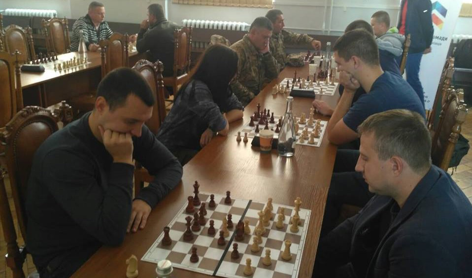 Змагання за Кубок України з шахів та шашок серед учасників бойових дій