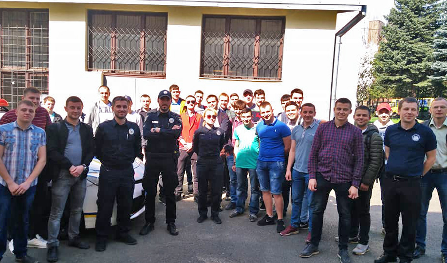 Працівники патрульної поліції Львова зустрілися зі студентами ІІМТ
