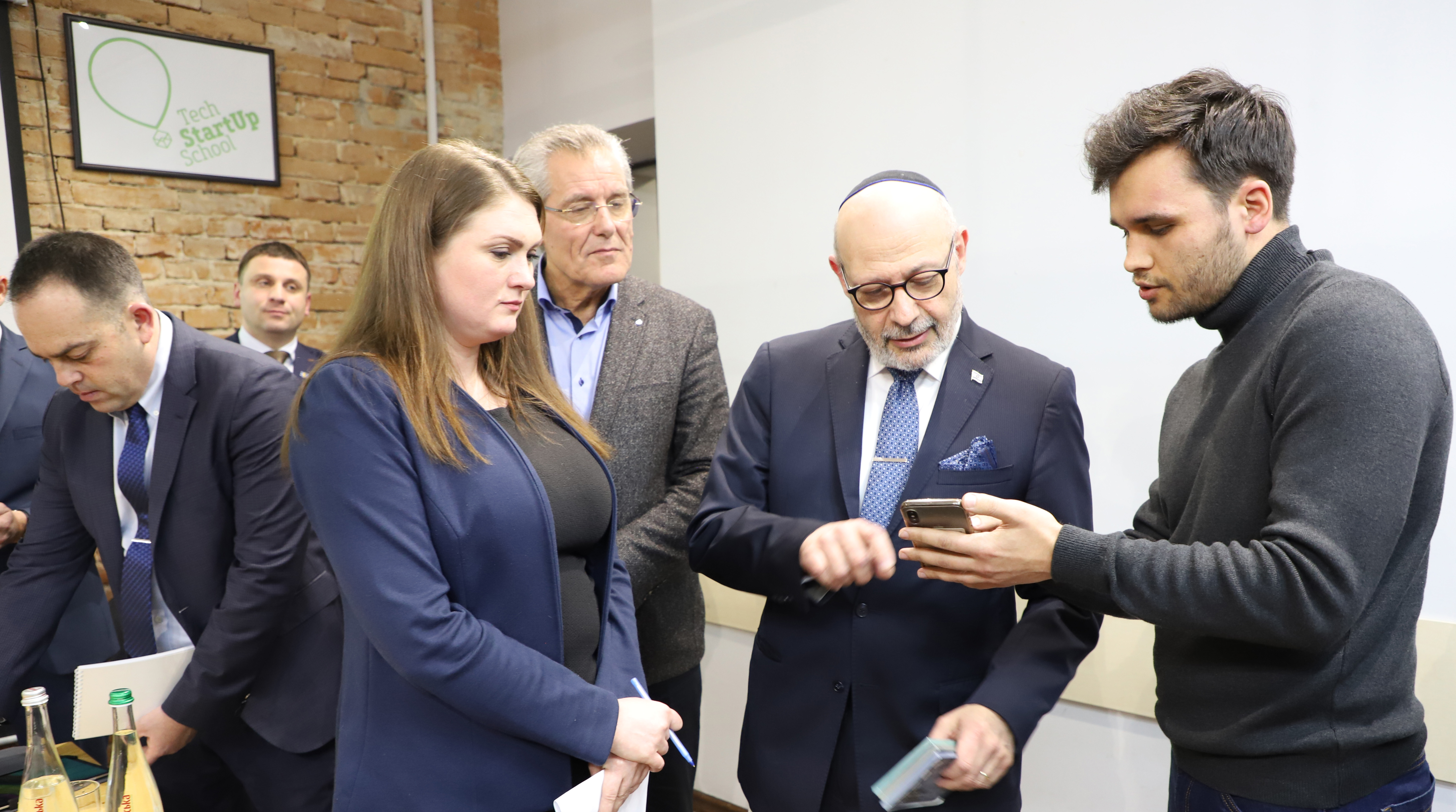 Посол Ізраїлю у стартапшколі Львівської політехніки побував Посол Ізраїлю