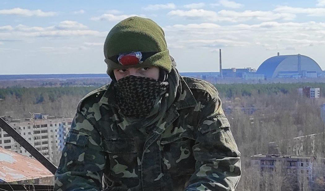 Cталкер у Чорнобильській зоні відчуження