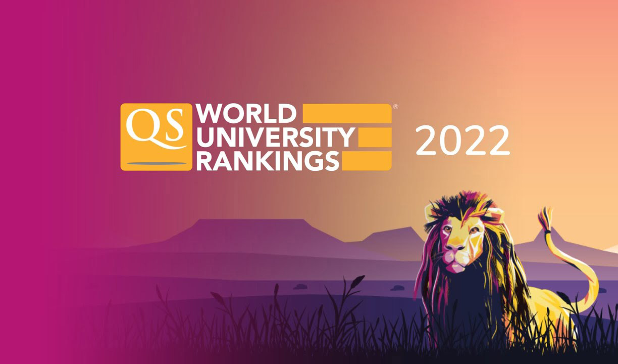 Банер QS World University Rankings 2022