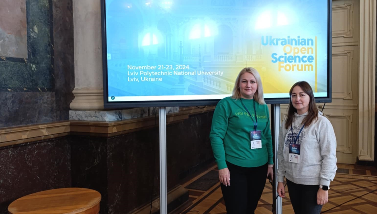 Учасники команди проекту Baltics4UA взяли участь у Ukrainian Open Science Forum in Lviv