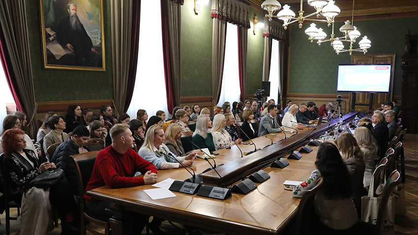 Фото із заходу у Львівській політехніці