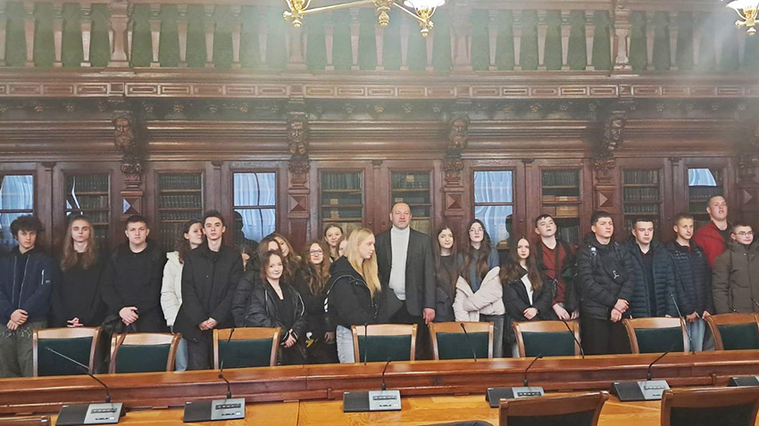 Фото з відвідин Львівської політехніки