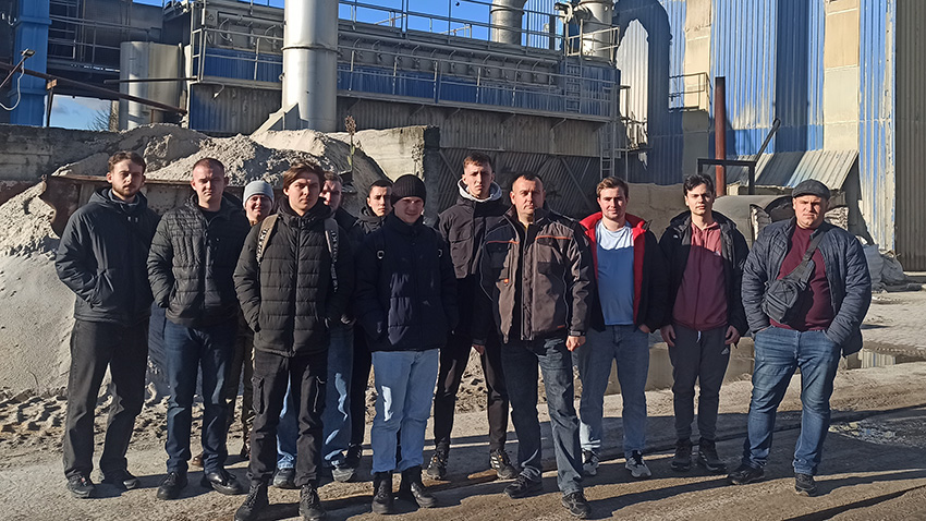 Фото з відвідин підприємства