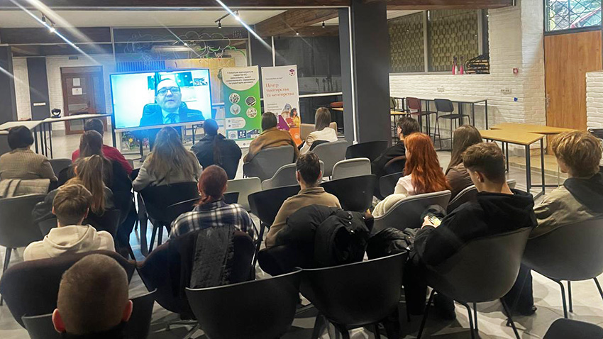 Фото із заходу у Львівській політехніці