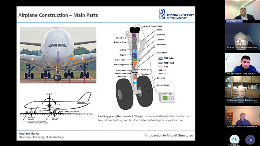 Скріншот з онлайн-лекції