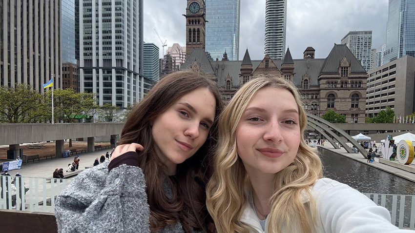 Фото з навчання в Канаді