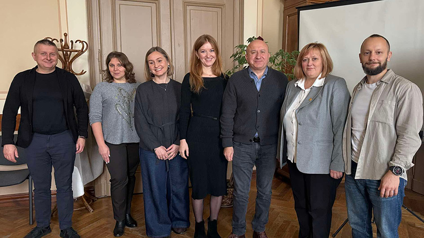 Фото з відвідин Львівської політехніки