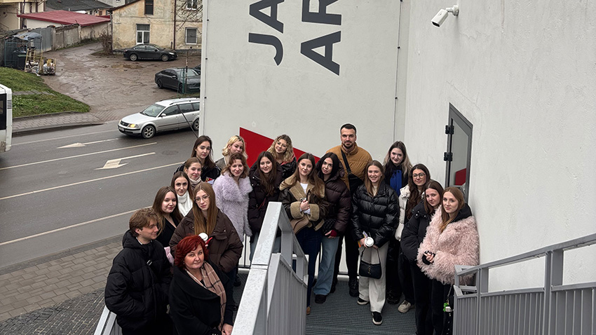 Фото з відвідин центру
