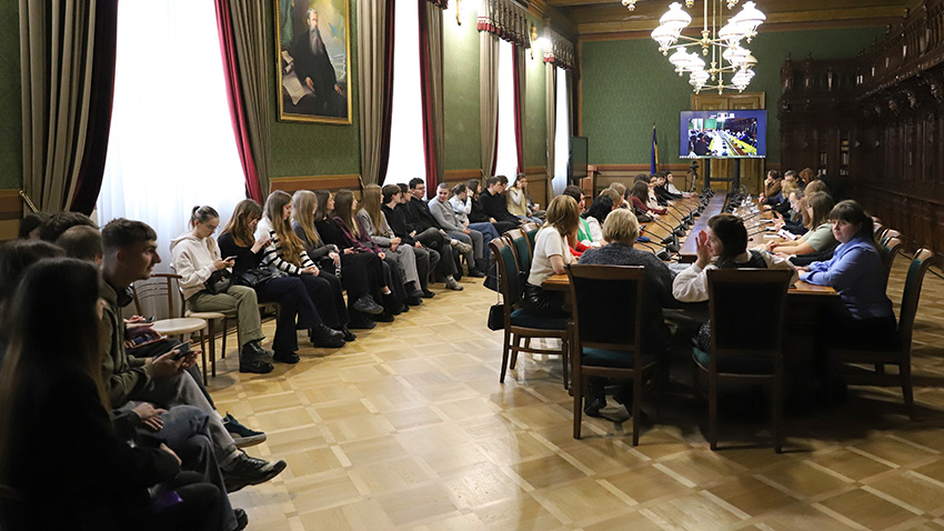 Фото із заходу у Львівській політехніці