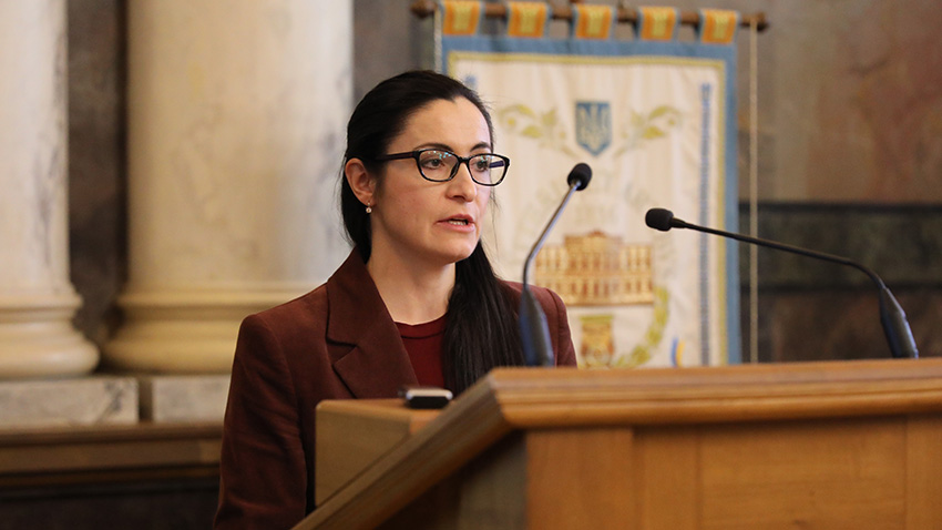 Фото із заходу у Львівській політехніці