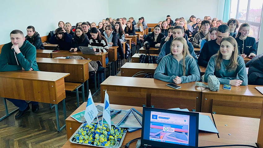 Фото із заходу у Львівській політехніці