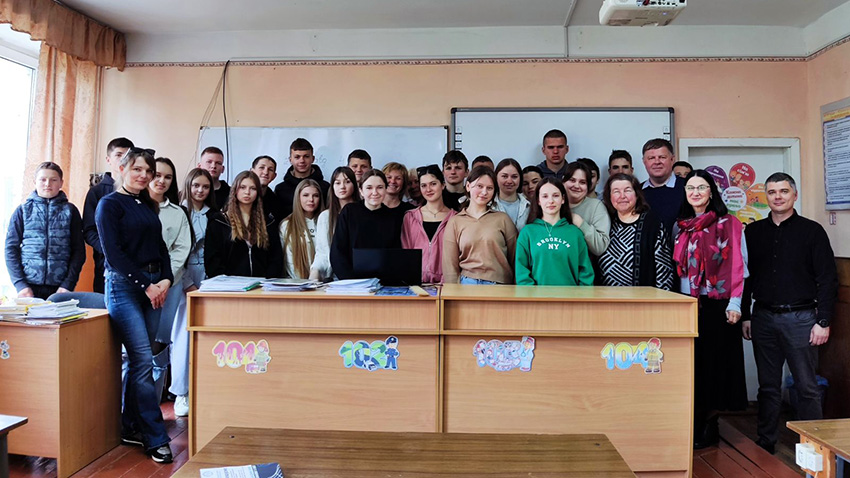 Фото з профорієнтаційного заходу