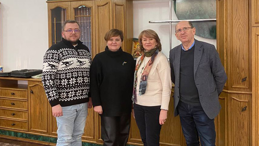 Фото із зустрічі на кафедрі МТ