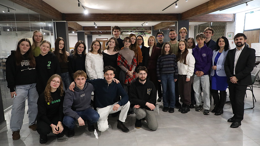 Фото із заходу у Львівській політехніці