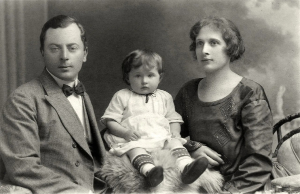 Петро Франко з родиною