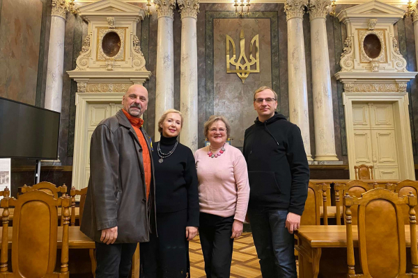 Фото із зустрічі у Львівській політехніці