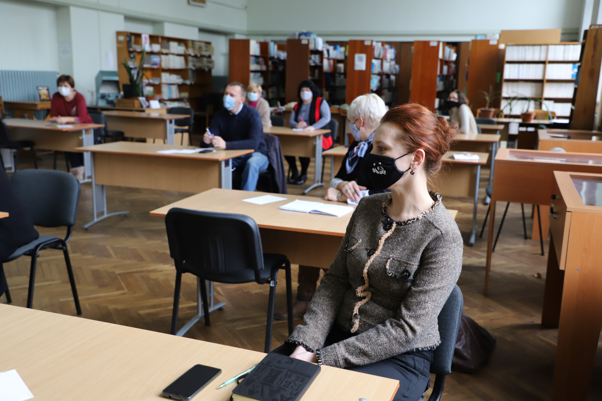 Фото із тренінгу в Науково-технічній бібліотеці Львівської політехніки
