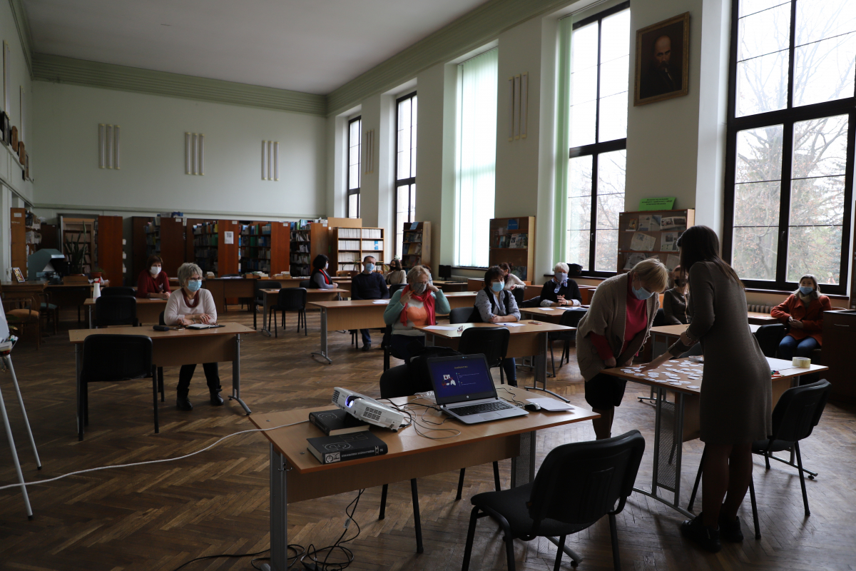 Фото із тренінгу в Науково-технічній бібліотеці Львівської політехніки