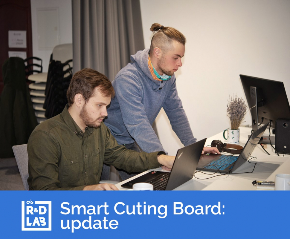 Команда Smart Cutting Board:Олександр і Валентин