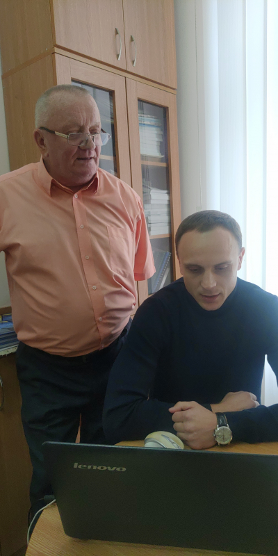 Професор Олексій Гумін та капітан поліції Роман Громов 