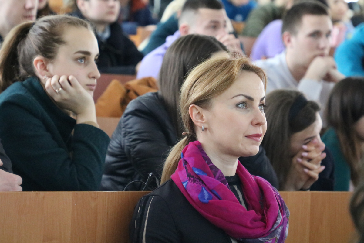 на зустрічі з Віктором Пинзеником