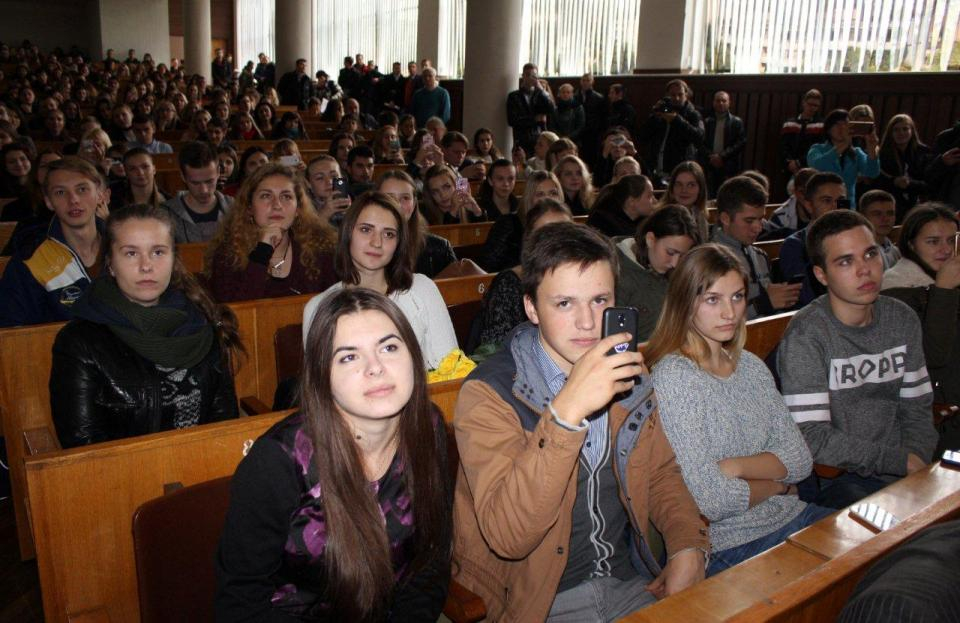 Віталій Кличко зустрівся зі студентами і викладачами