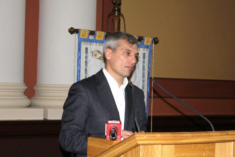 зустріч кандидата на посаду мера Львова Руслана Кошулинського