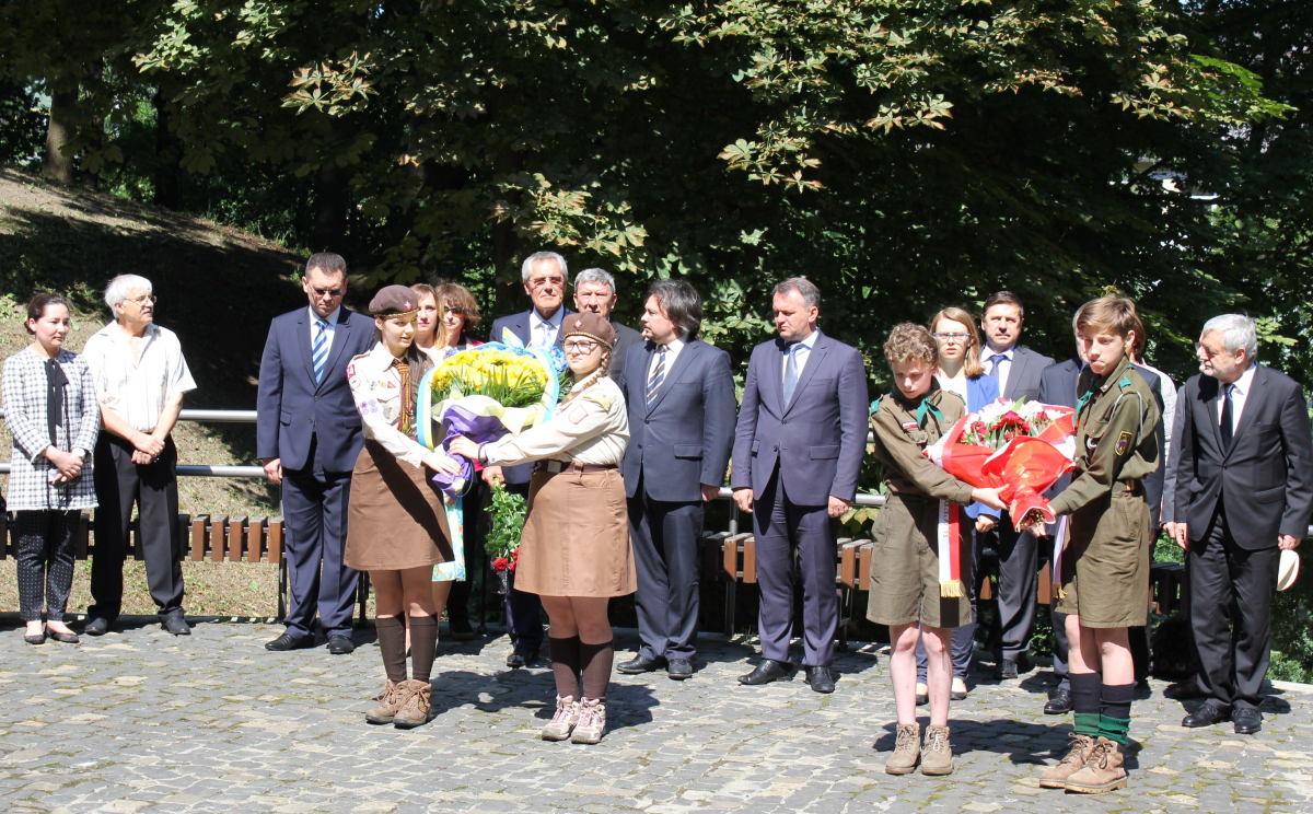 Вшанування пам’яті загиблих і українських пластунів та польських харцерів