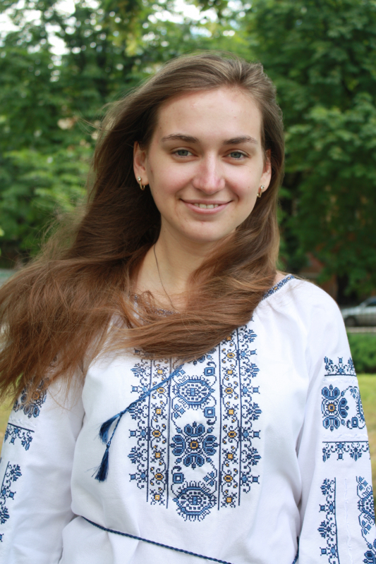Оксана Перевознюк, студентка четвертого курсу Інституту геодезії