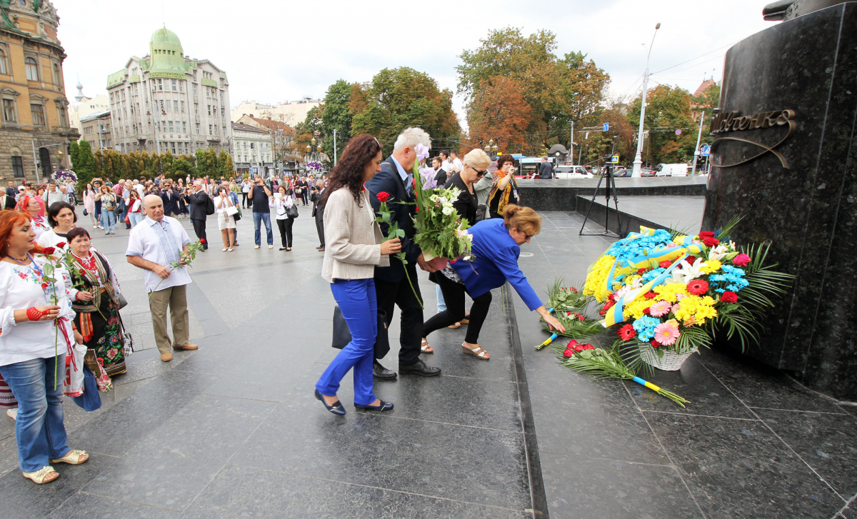 Світовий Конгрес Українців вшанував пам’ять Кобзаря