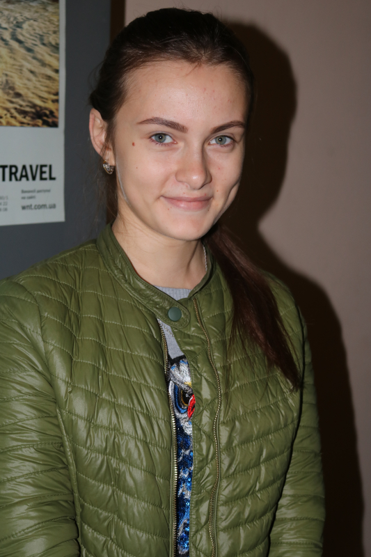 Наталя Маценко, студентка першого курсу Інституту комп’ютерних технологій, автоматики та метрології