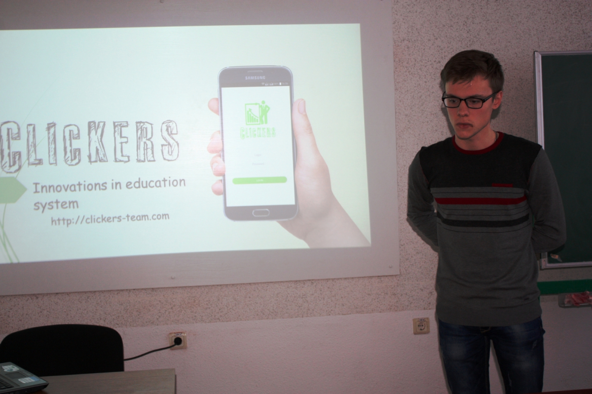 на конкурсі на розроблення мобільного застосунка «Клікерс» від Lviv Tеch StartUp School