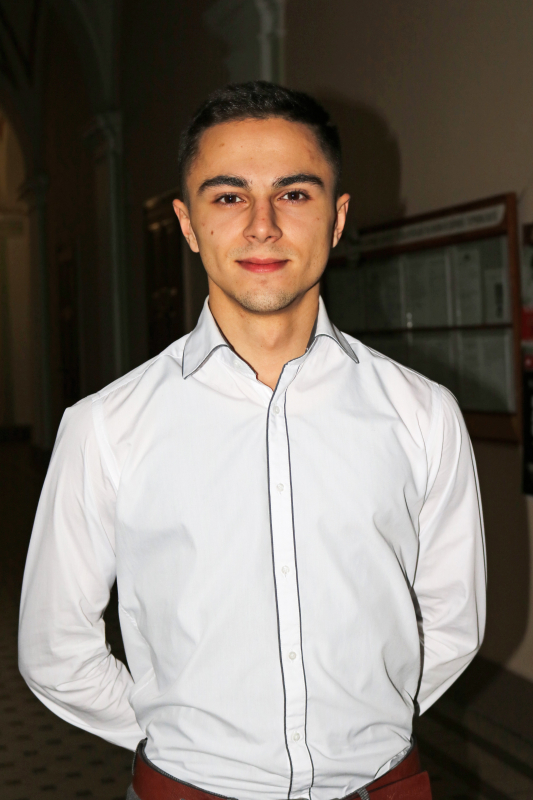 Олексій Янін, студент третього курсу Інституту гуманітарних і соціальних наук