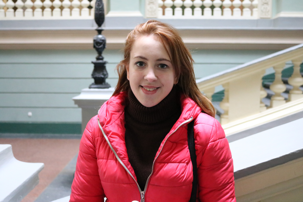Марина Тонкевич, студентка другого курсу Інституту хімії та хімічних технологій