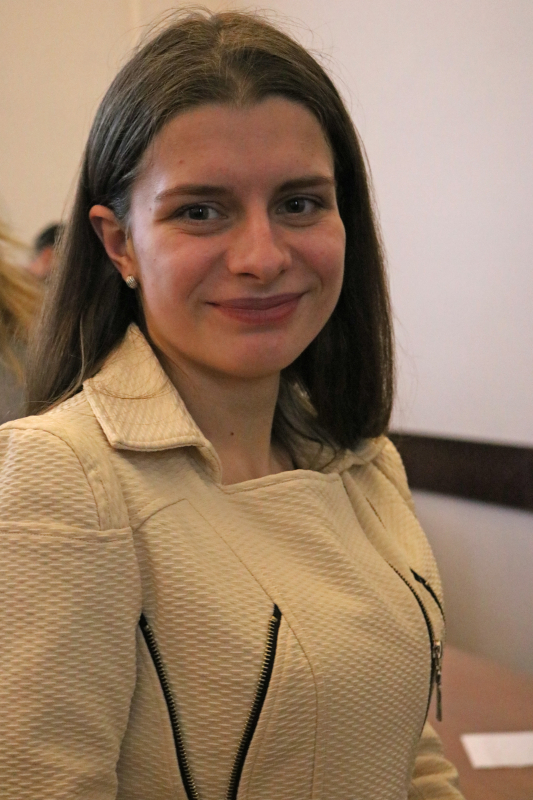 Олена Мигул, студентка четвертого курсу Інституту комп’ютерних наук та інформаційних технологій