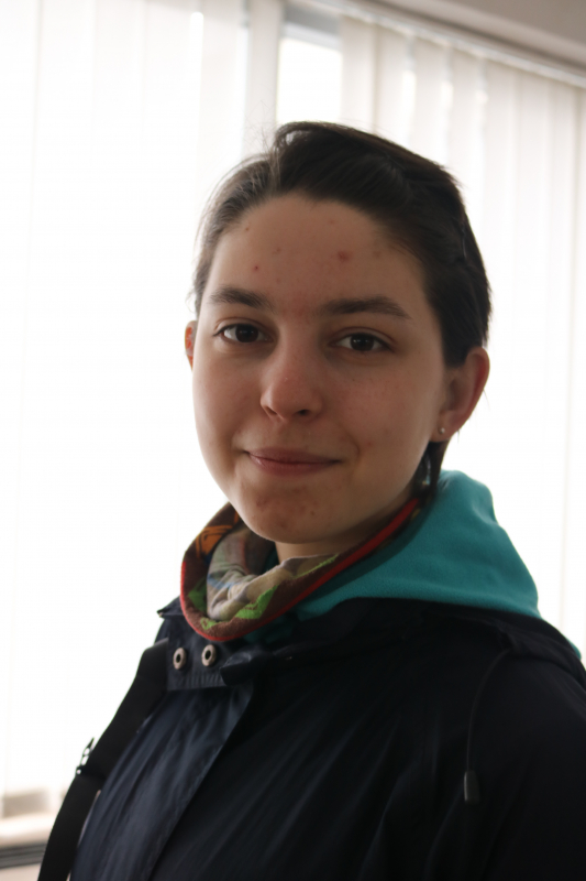Ірина Батовська, студентка четвертого курсу Інституту гуманітарних та соціальних наук