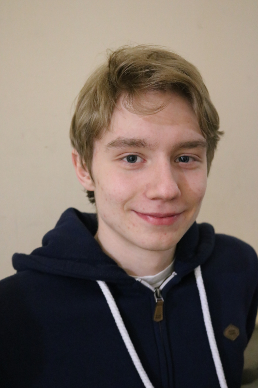 Маркіян Дуркот, студент першого курсу Інституту комп’ютерних наук та інформаційних технологій