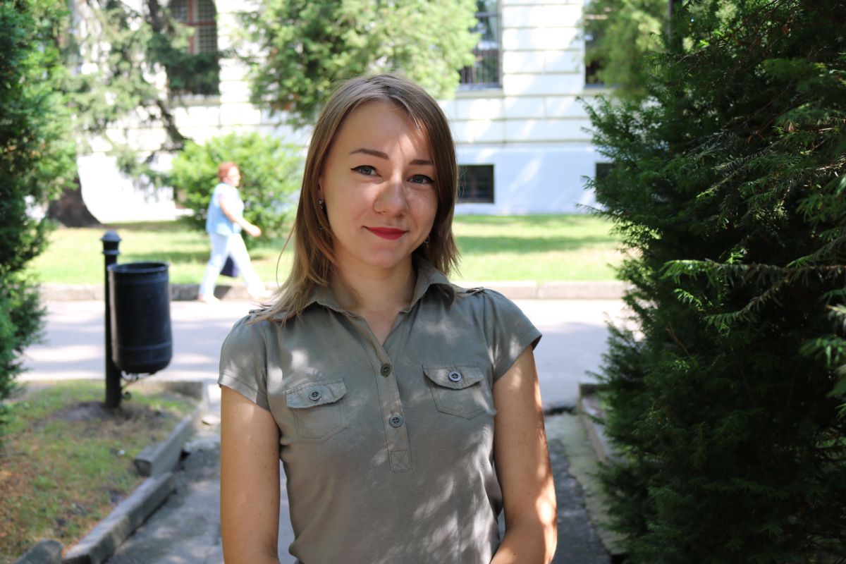 Ольга Мамчур, випускниця Інституту архітектури