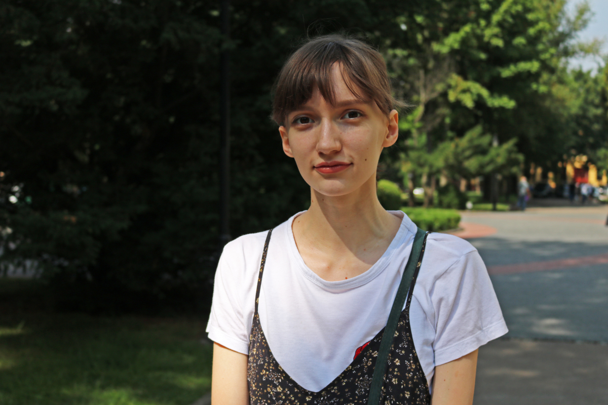 Ольга Марчак, студентка четвертого курсу Інституту комп’ютерних наук та інформаційних технологій