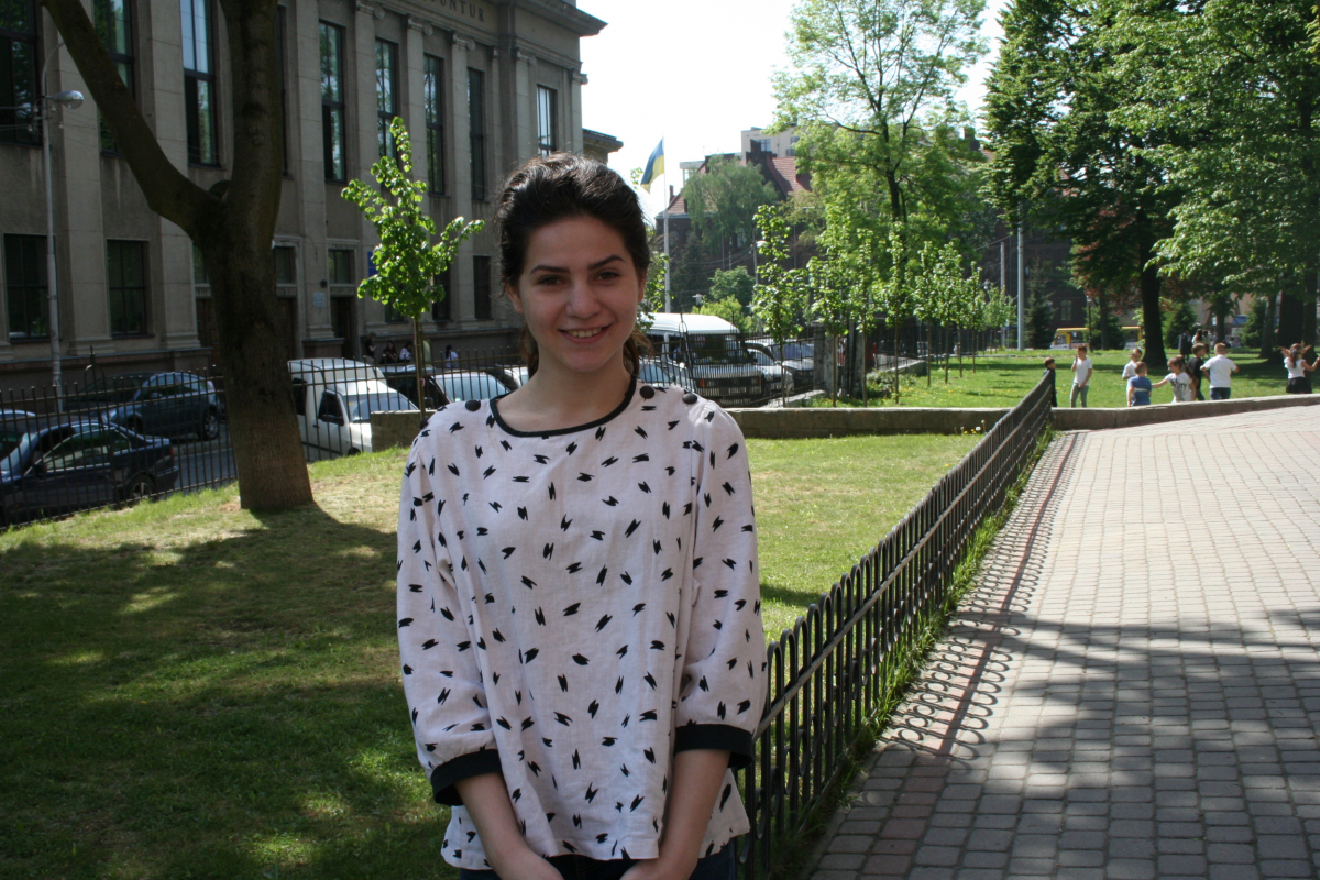 Рената Ісайович, студентка другого курсу Інституту телекомунікацій, радіоелектроніки та електронної техніки