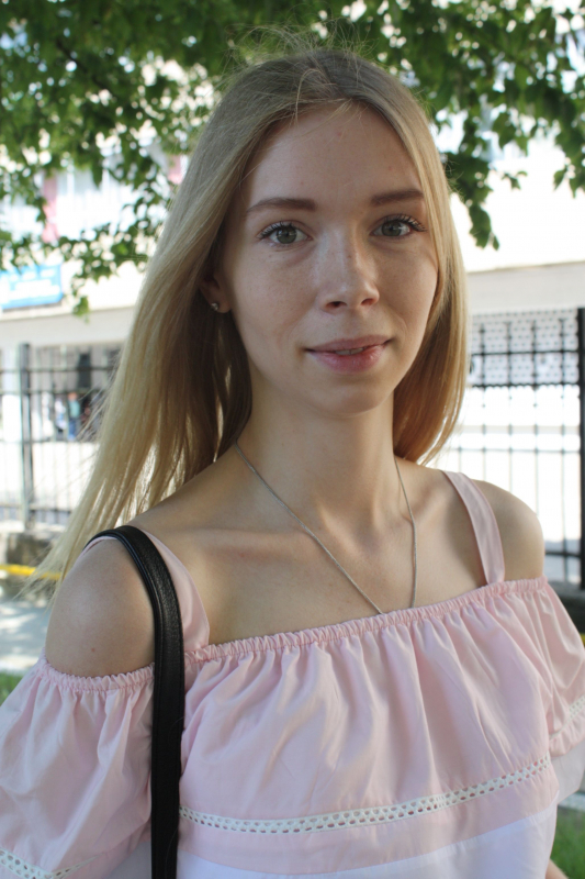 Анастасія Краснобрижа, студентка першого курсу магістратури Інституту хімії та хімічних технологій