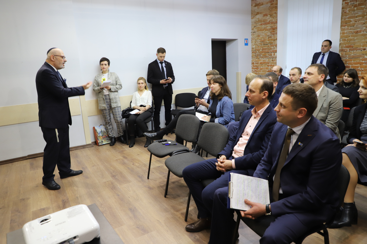У стартапшколі Львівської політехніки побував Посол Ізраїлю